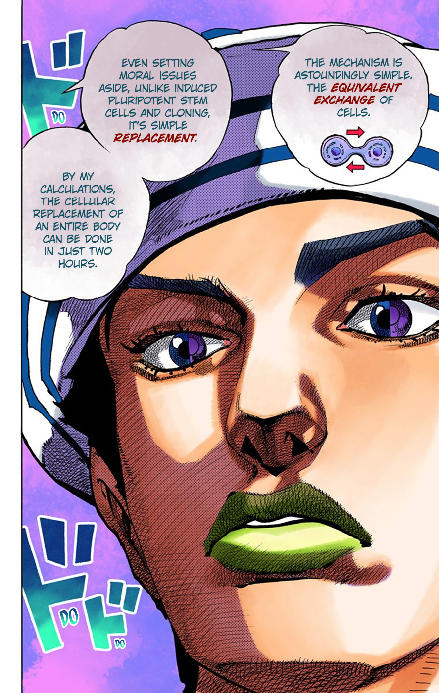 JoJo's Bizarre Adventure, Part 8: JoJolion Colored Manga