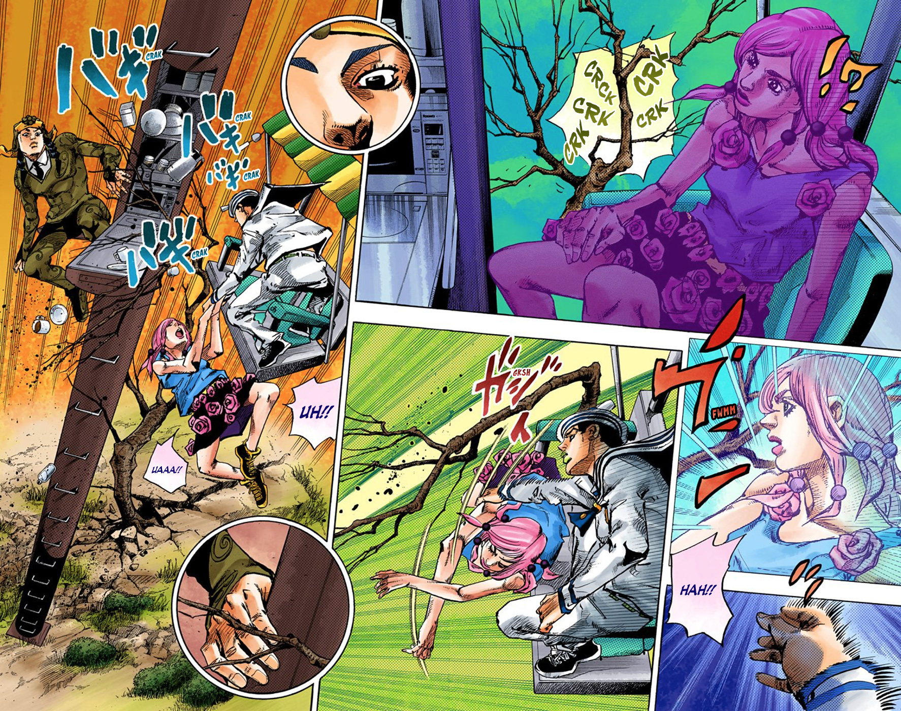 JoJo's Bizarre Adventure, Part 8: JoJolion Colored Manga