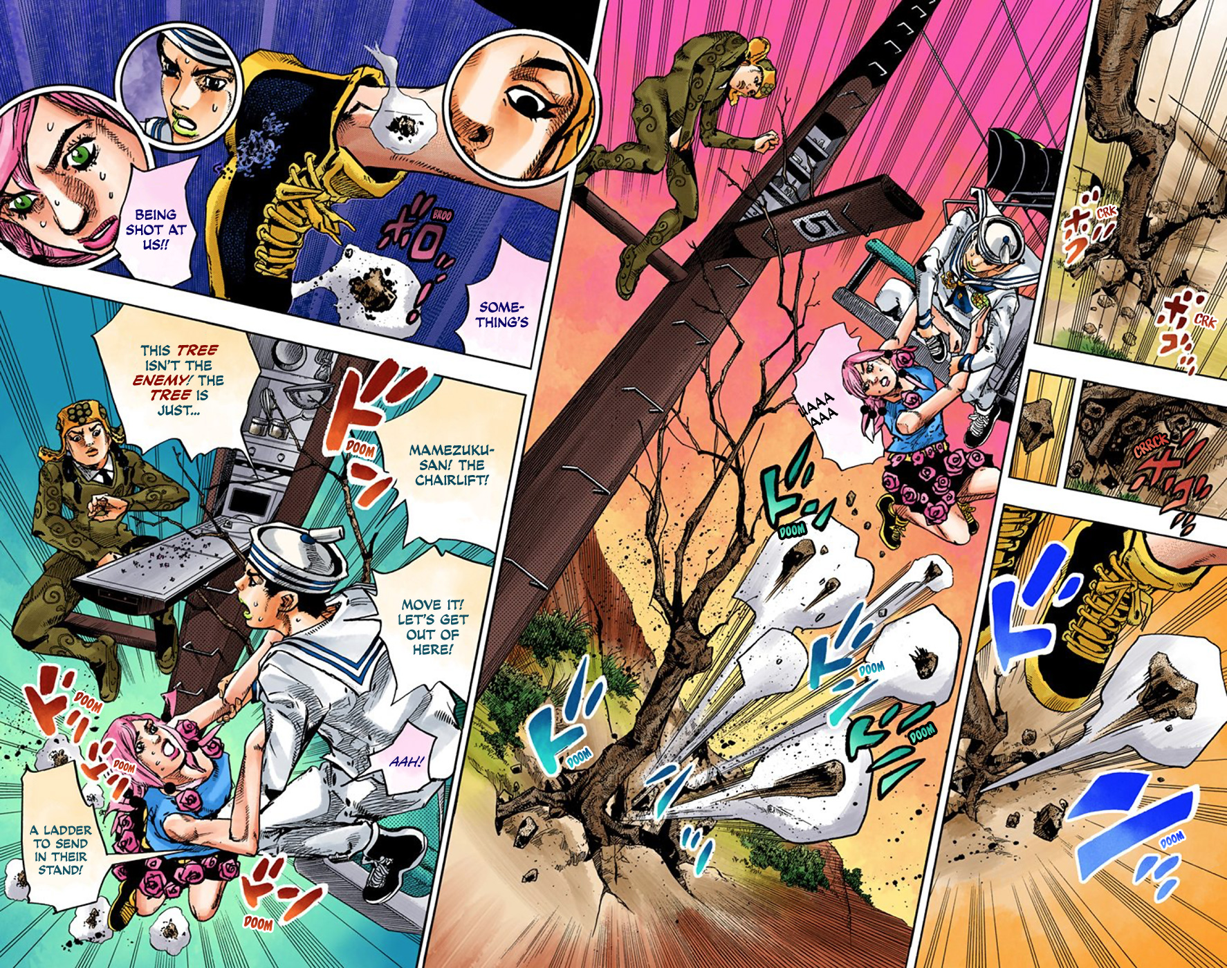 JoJo's Bizarre Adventure, Part 8: JoJolion Colored Manga