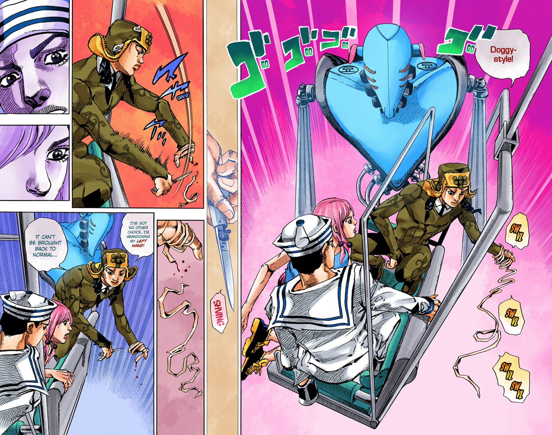 JoJo's Bizarre Adventure, Part 8: JoJolion Colored Manga