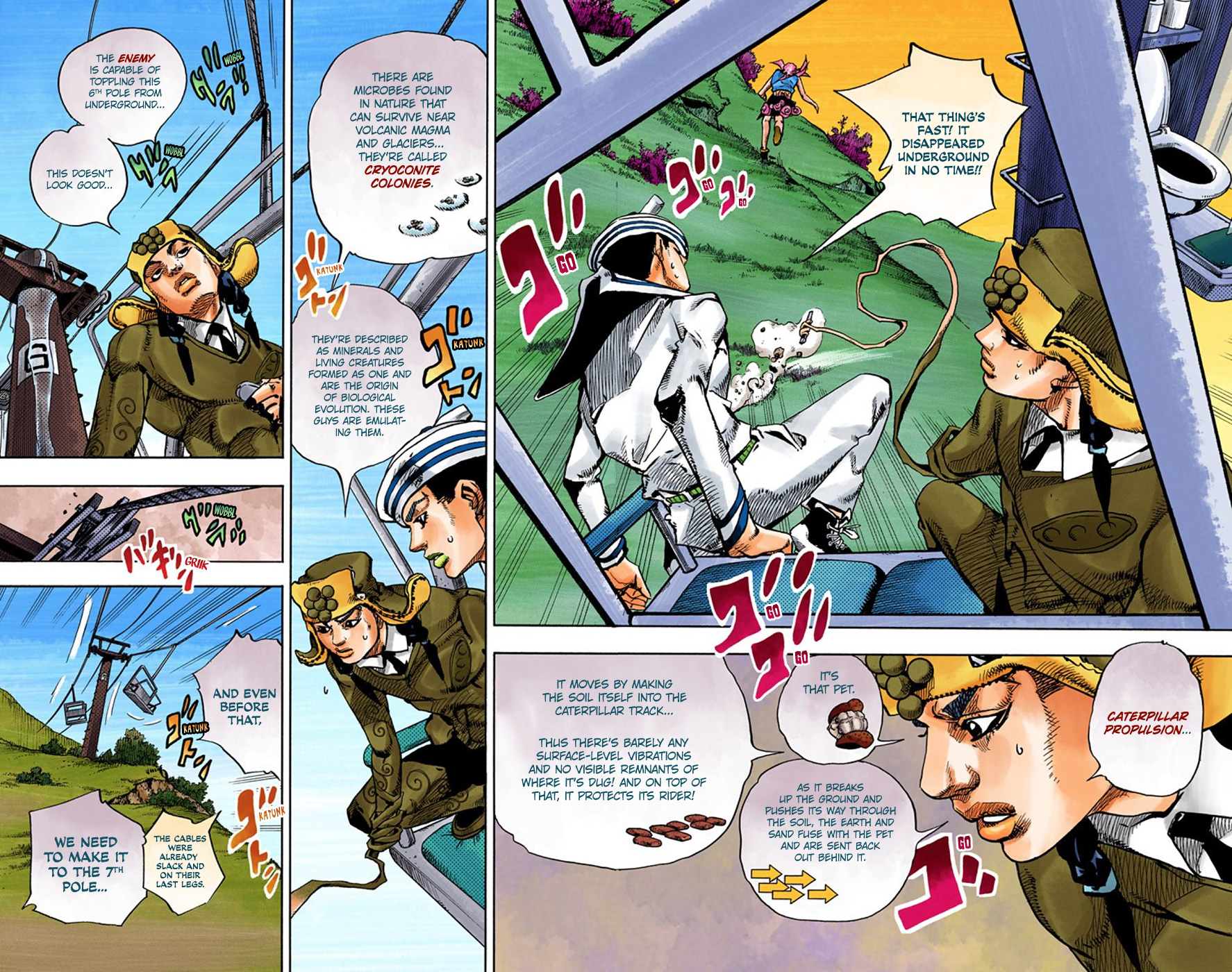 JoJo's Bizarre Adventure, Part 8: JoJolion Colored Manga