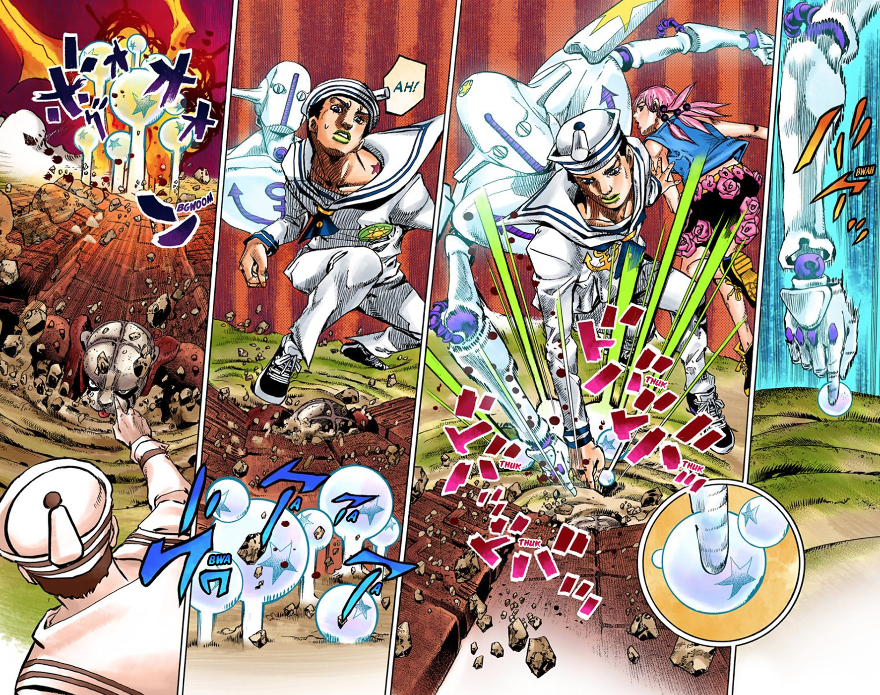 JoJo's Bizarre Adventure, Part 8: JoJolion Colored Manga