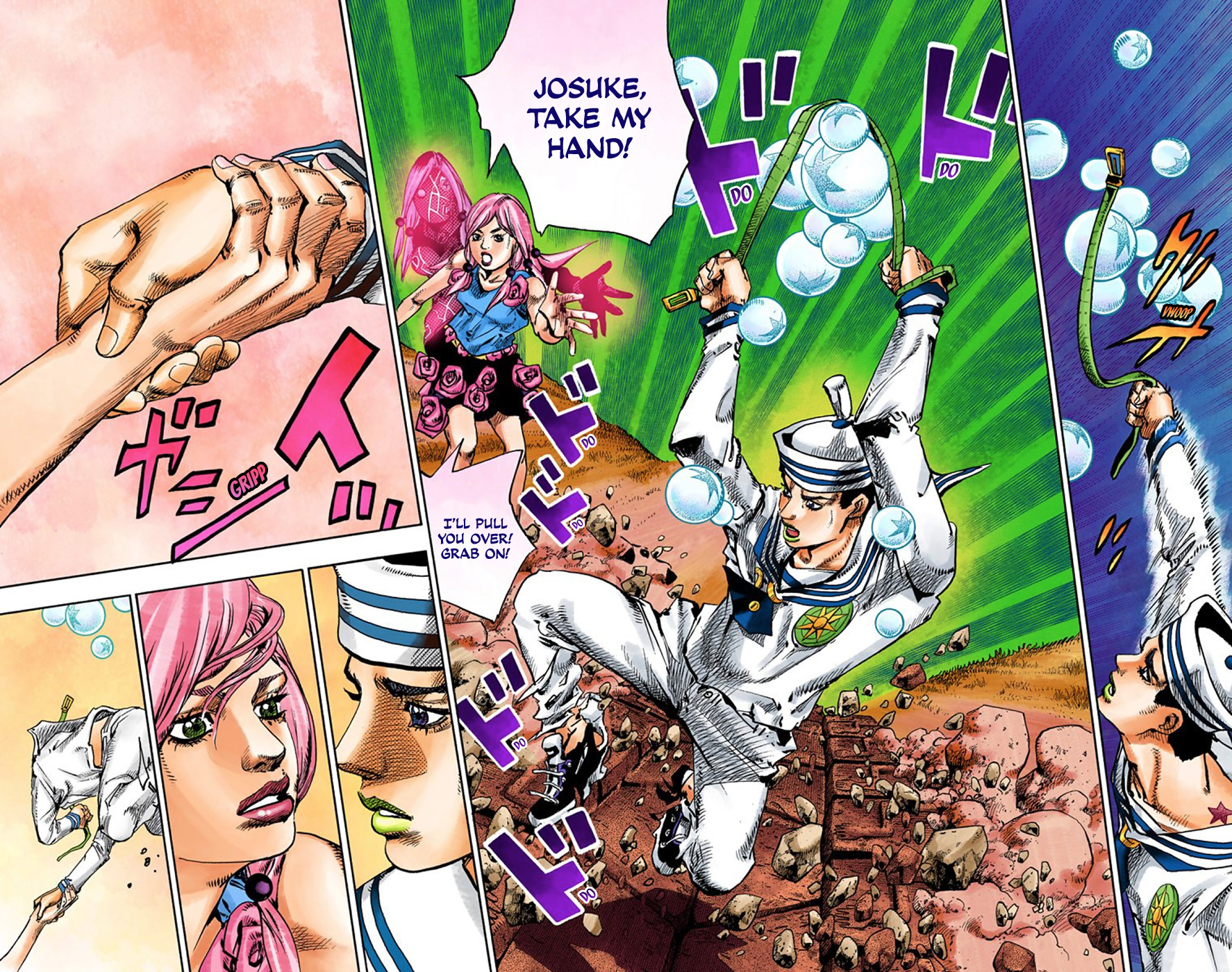 JoJo's Bizarre Adventure, Part 8: JoJolion Colored Manga