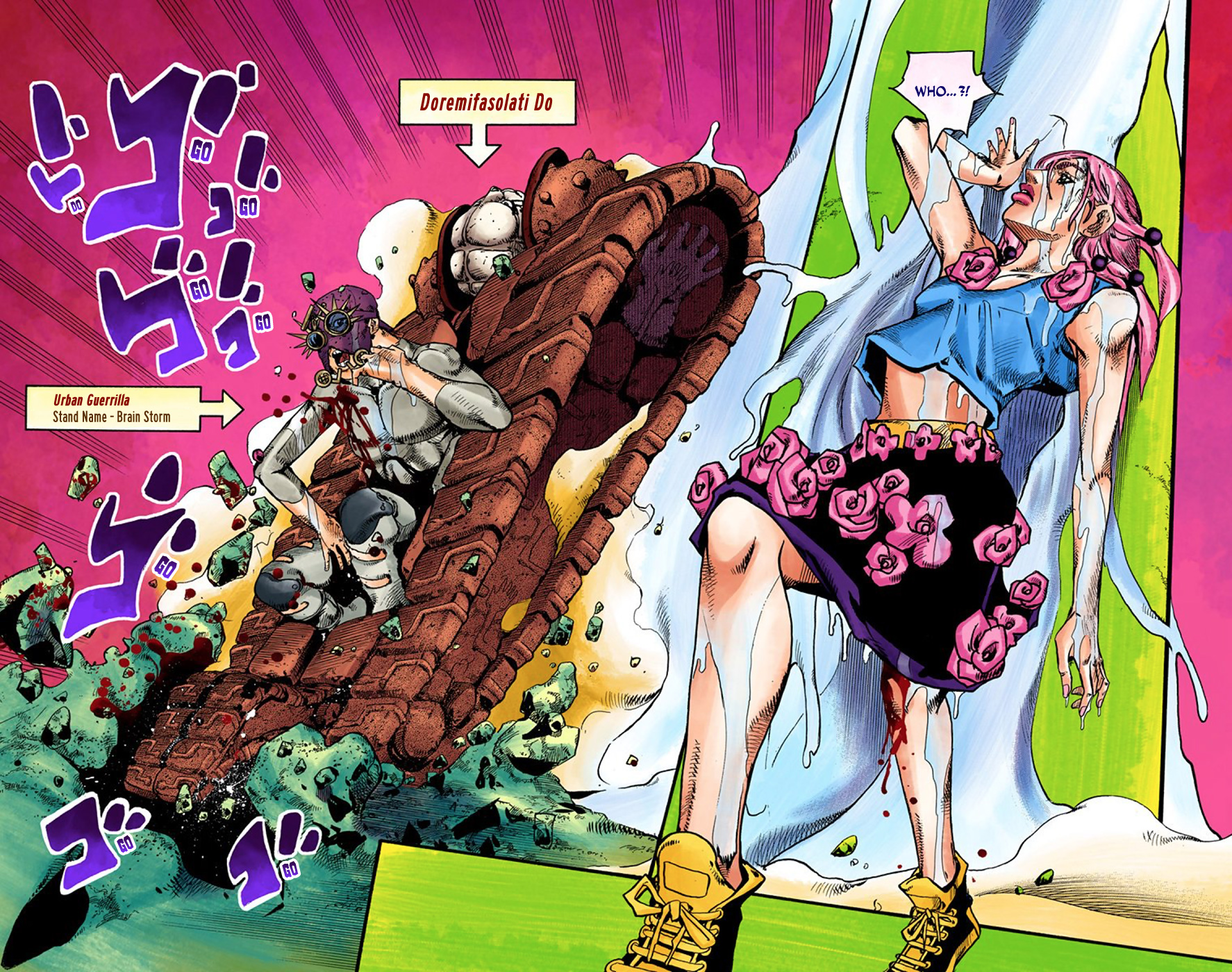 JoJo's Bizarre Adventure, Part 8: JoJolion Colored Manga