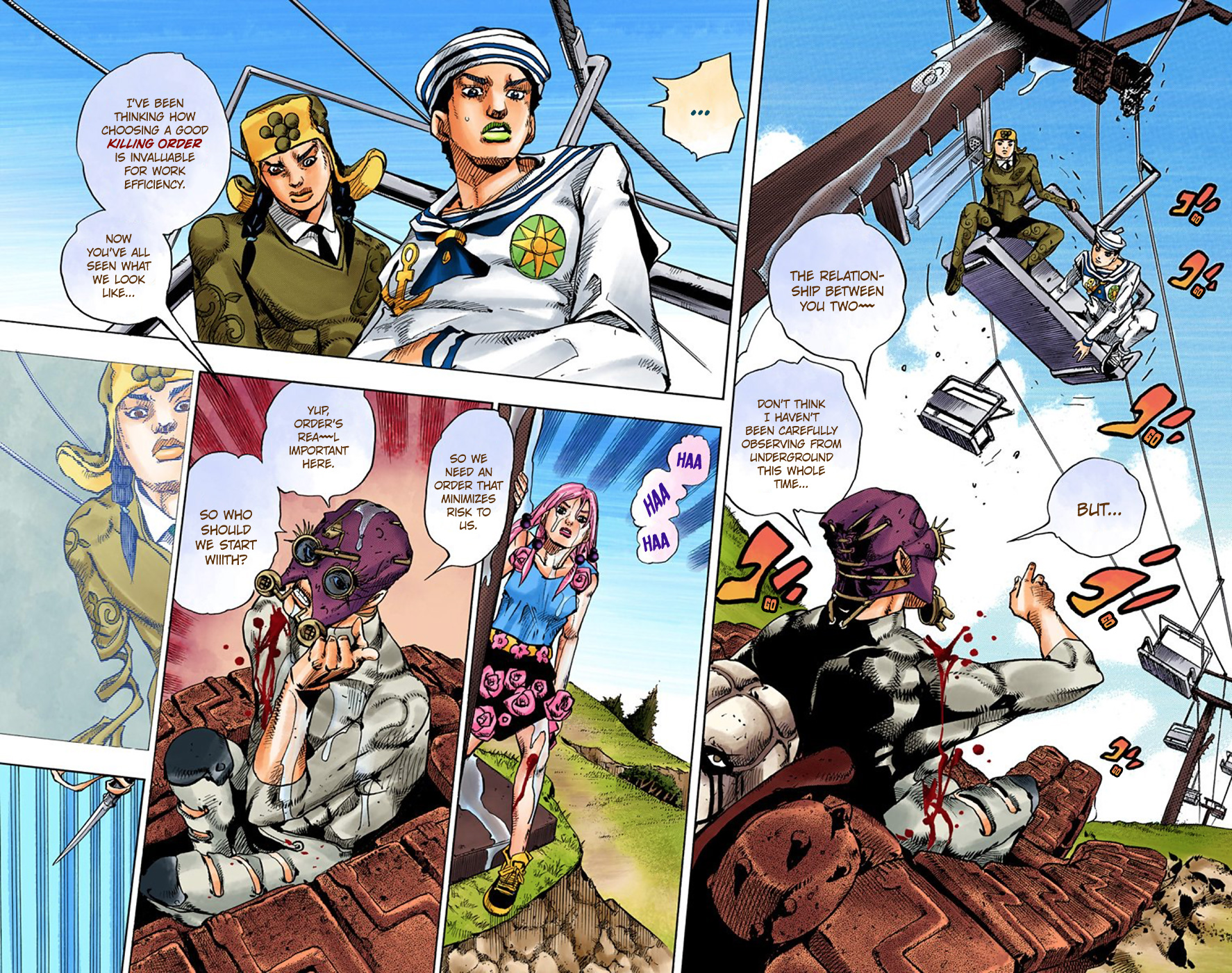 JoJo's Bizarre Adventure, Part 8: JoJolion Colored Manga