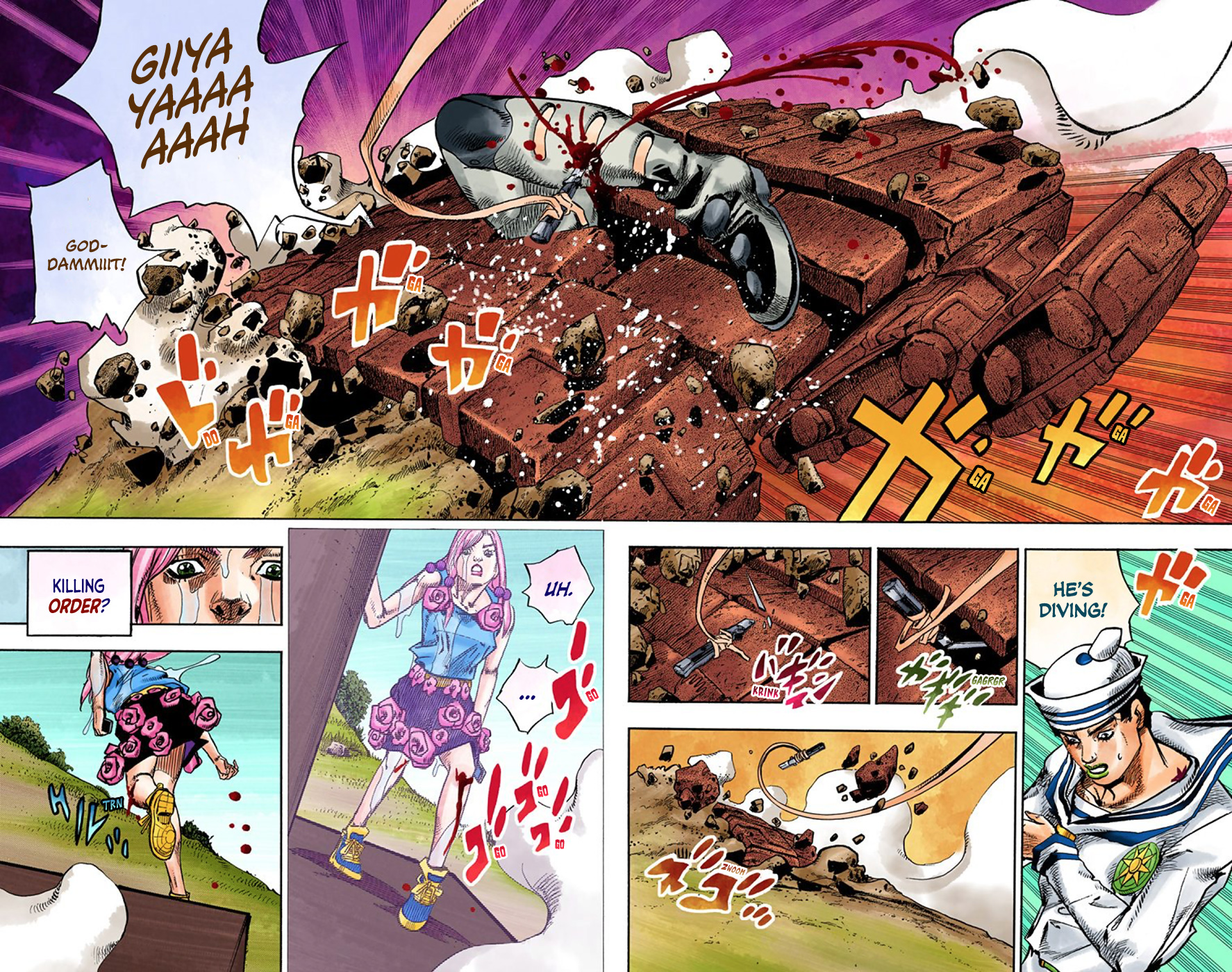 JoJo's Bizarre Adventure, Part 8: JoJolion Colored Manga