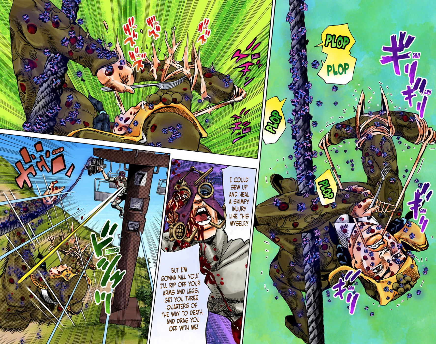 JoJo's Bizarre Adventure, Part 8: JoJolion Colored Manga