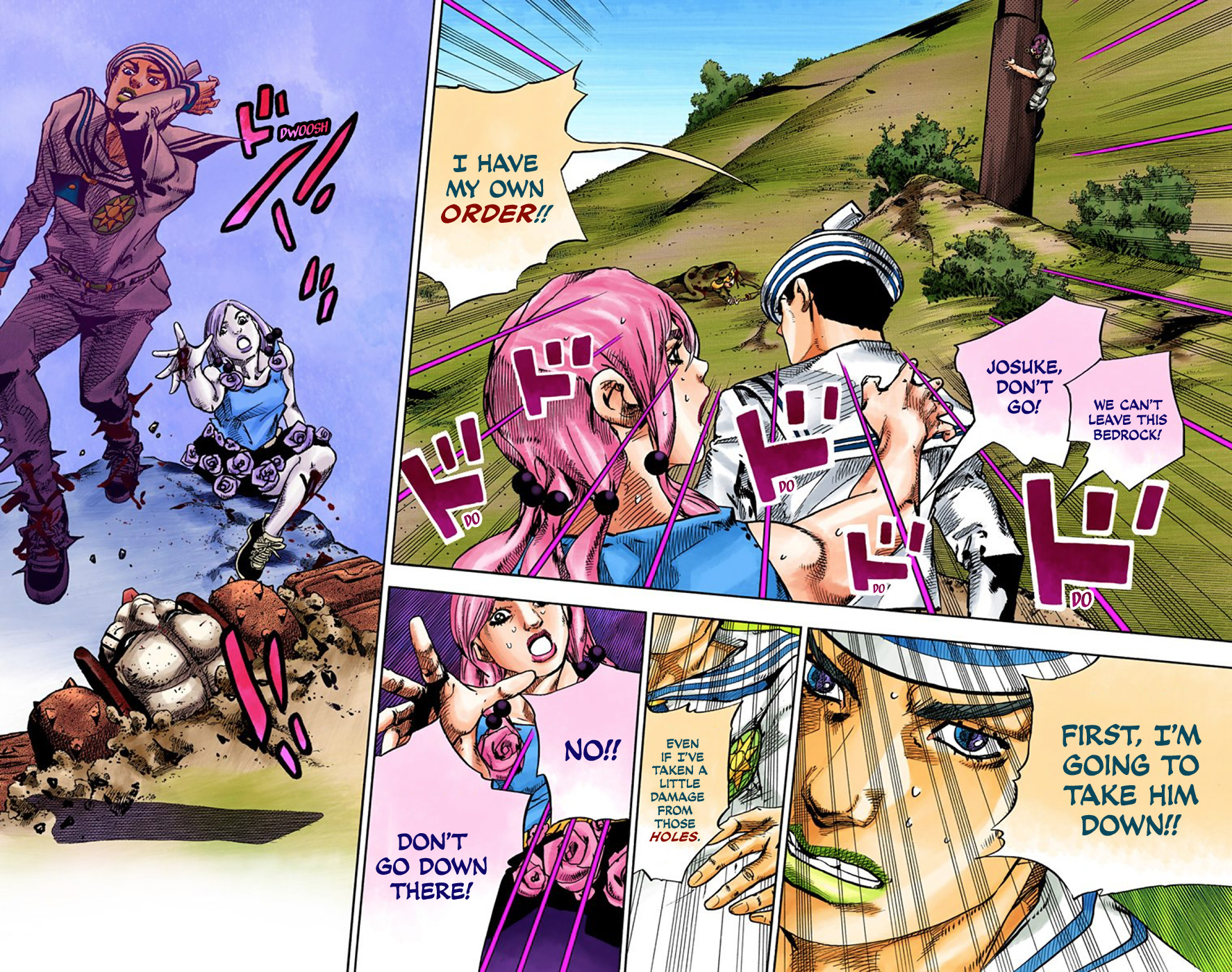 JoJo's Bizarre Adventure, Part 8: JoJolion Colored Manga
