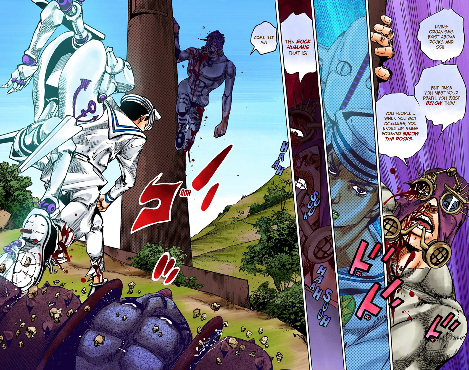 JoJo's Bizarre Adventure, Part 8: JoJolion Colored Manga