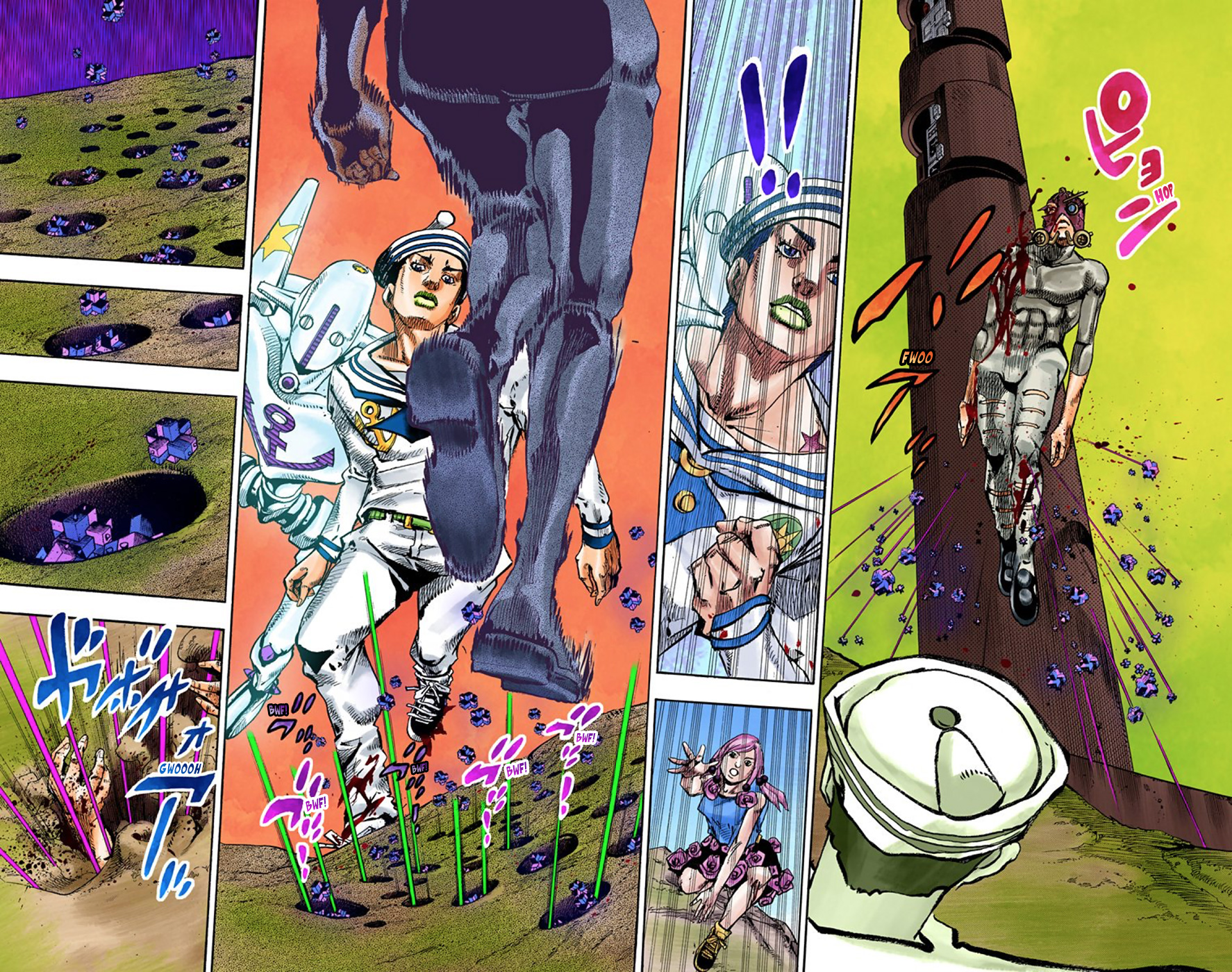 JoJo's Bizarre Adventure, Part 8: JoJolion Colored Manga