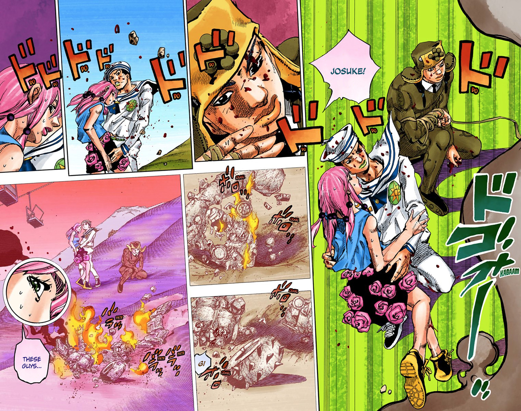 JoJo's Bizarre Adventure, Part 8: JoJolion Colored Manga