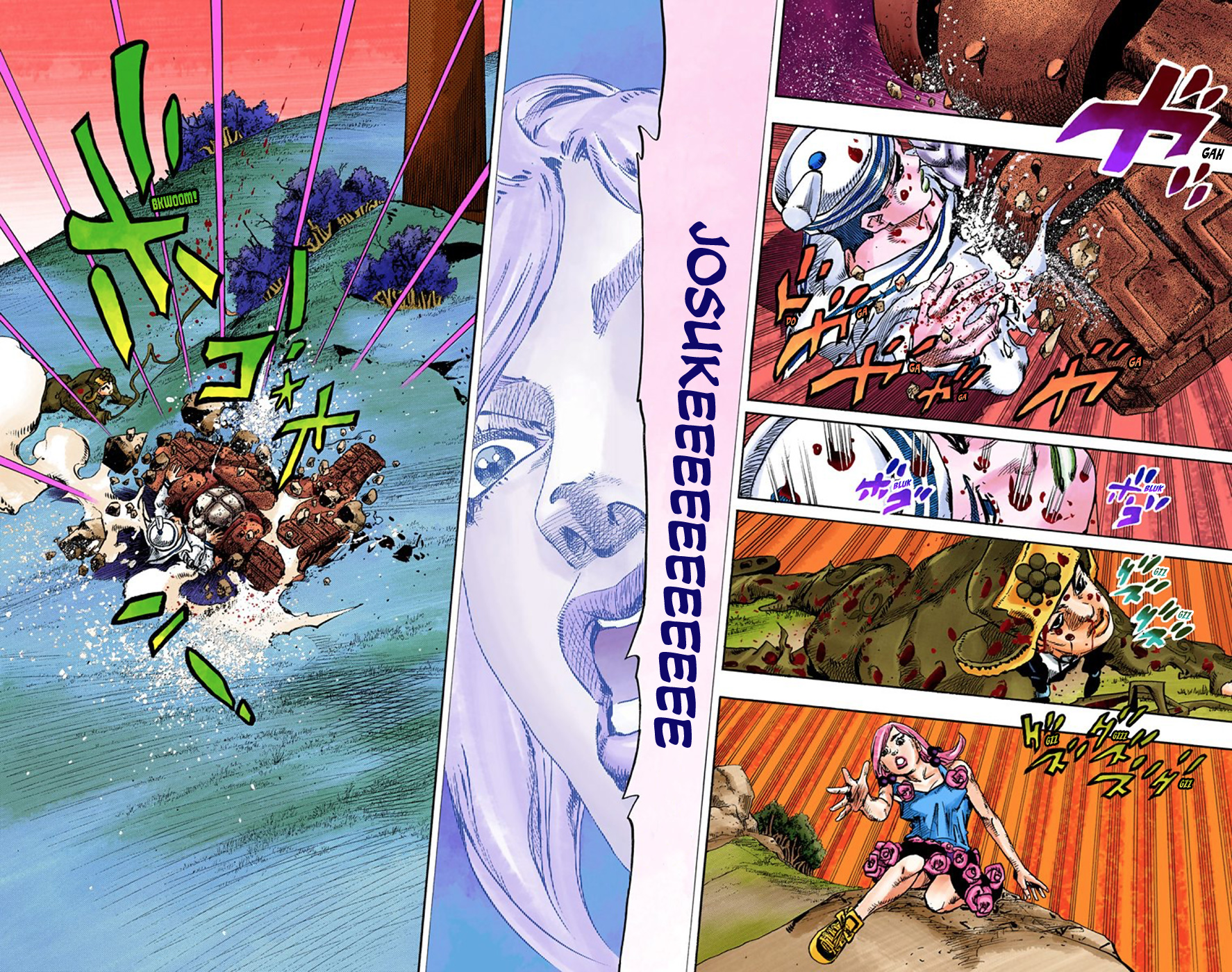 JoJo's Bizarre Adventure, Part 8: JoJolion Colored Manga
