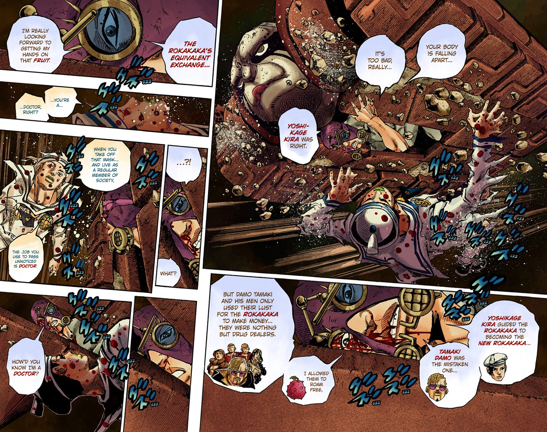 JoJo's Bizarre Adventure, Part 8: JoJolion Colored Manga