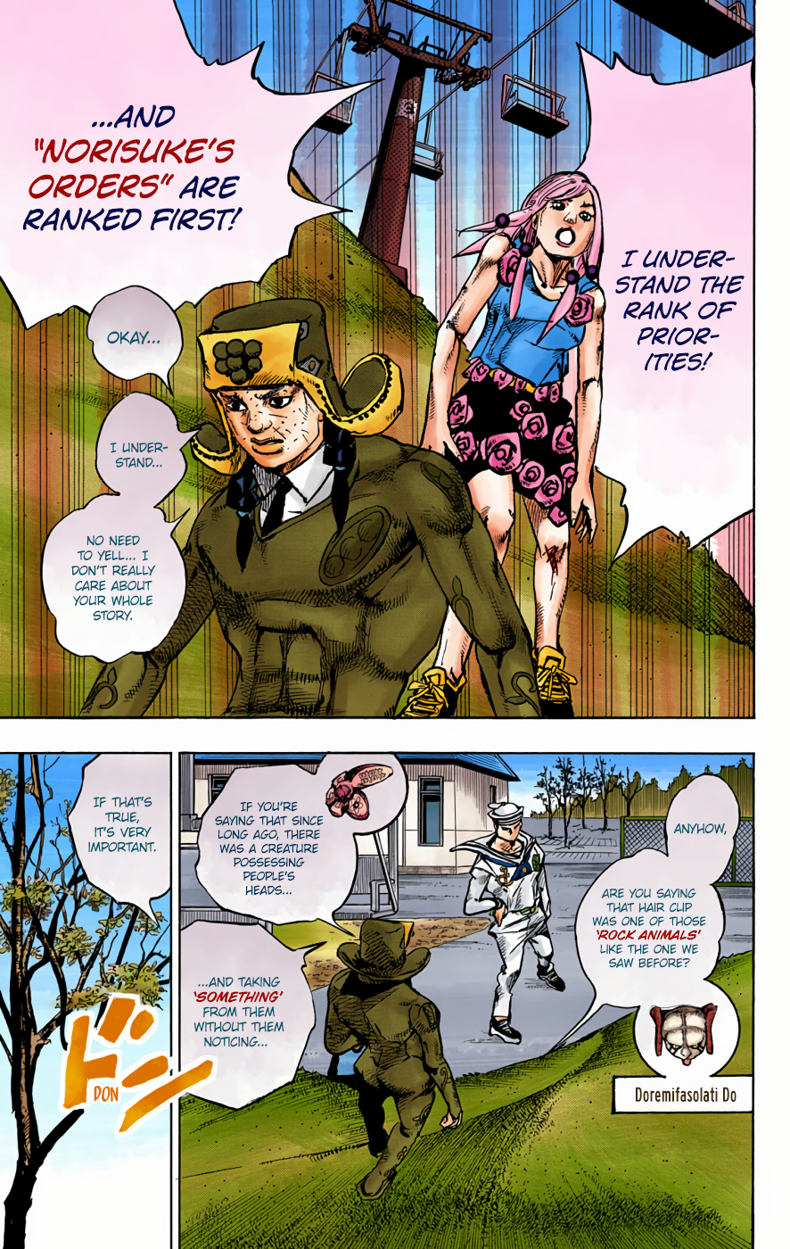 JoJo's Bizarre Adventure, Part 8: JoJolion Colored Manga