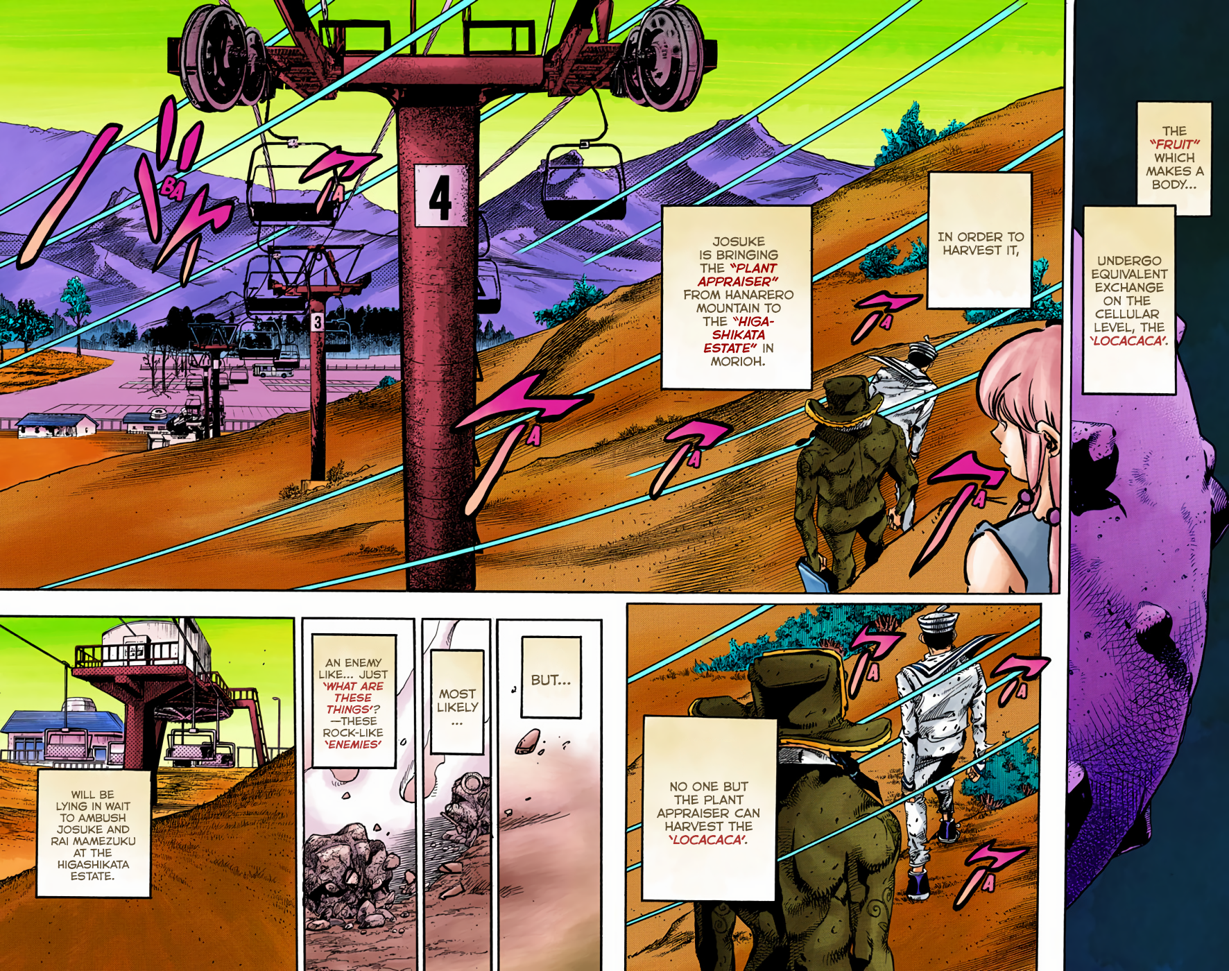 JoJo's Bizarre Adventure, Part 8: JoJolion Colored Manga
