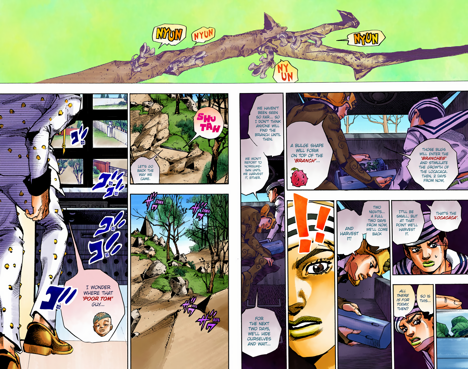 JoJo's Bizarre Adventure, Part 8: JoJolion Colored Manga