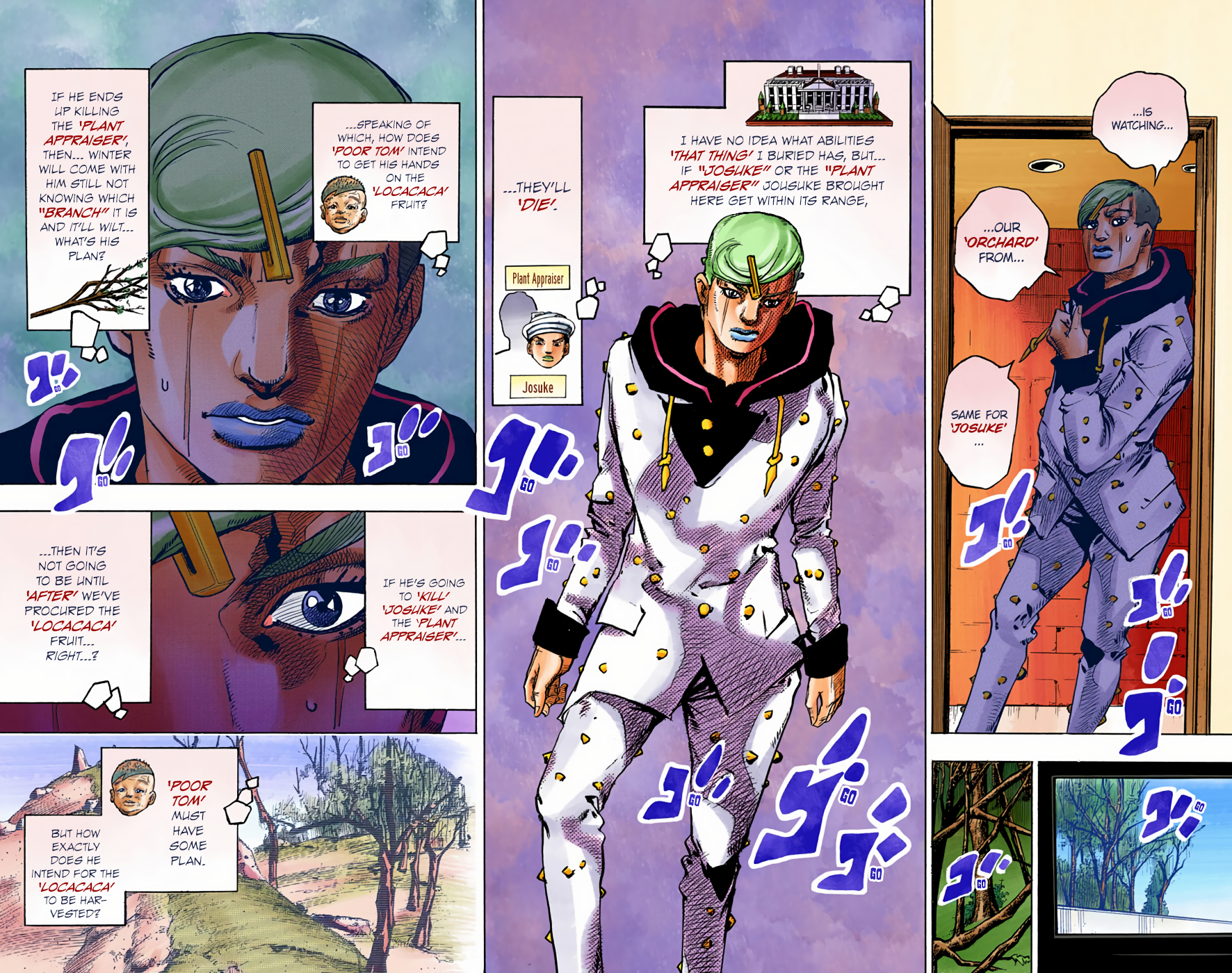 JoJo's Bizarre Adventure, Part 8: JoJolion Colored Manga