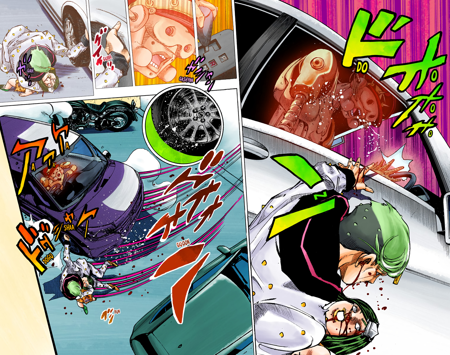 JoJo's Bizarre Adventure, Part 8: JoJolion Colored Manga