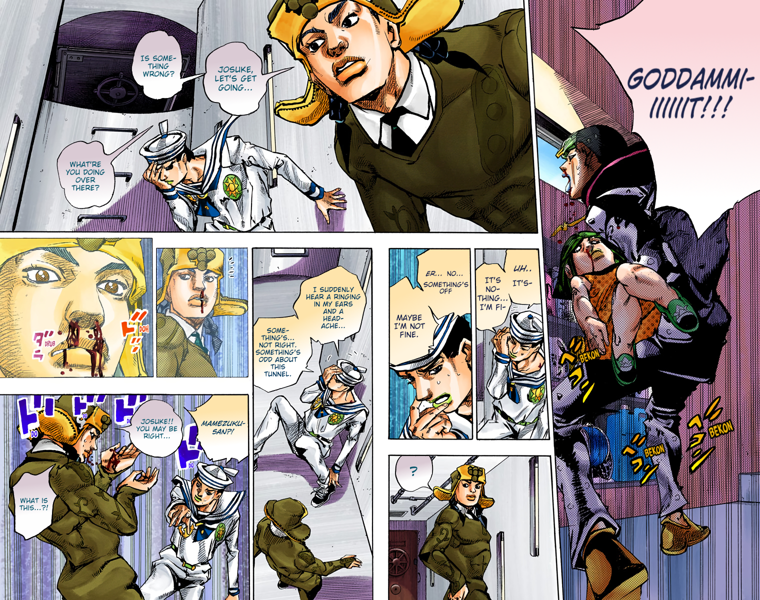 JoJo's Bizarre Adventure, Part 8: JoJolion Colored Manga