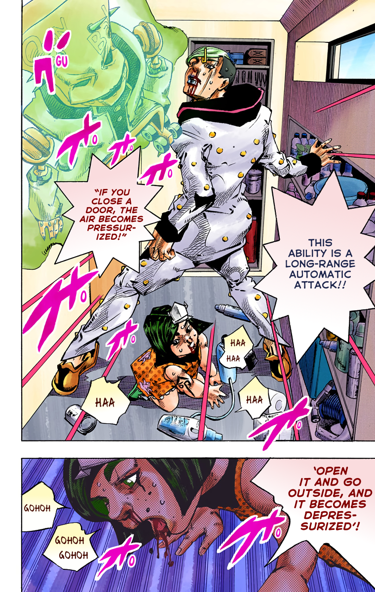 JoJo's Bizarre Adventure, Part 8: JoJolion Colored Manga