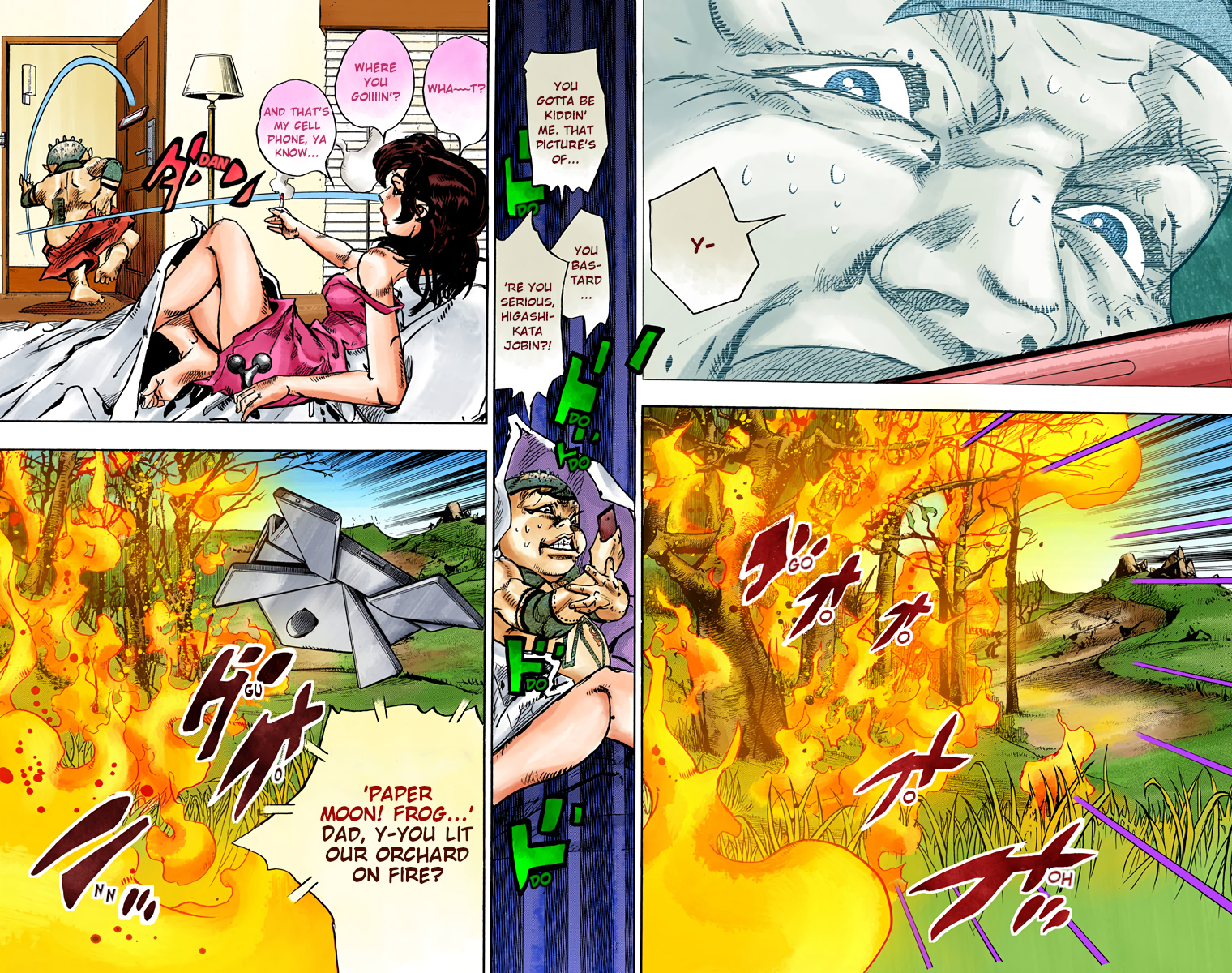 JoJo's Bizarre Adventure, Part 8: JoJolion Colored Manga