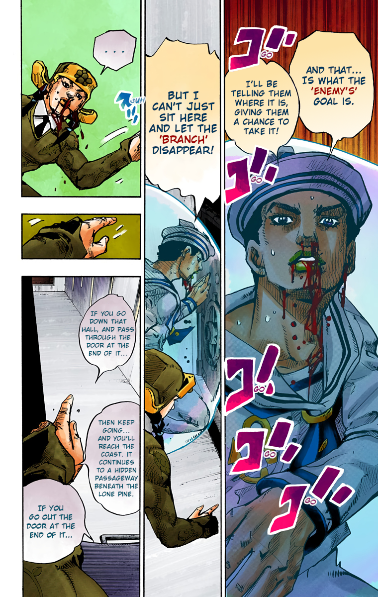 JoJo's Bizarre Adventure, Part 8: JoJolion Colored Manga