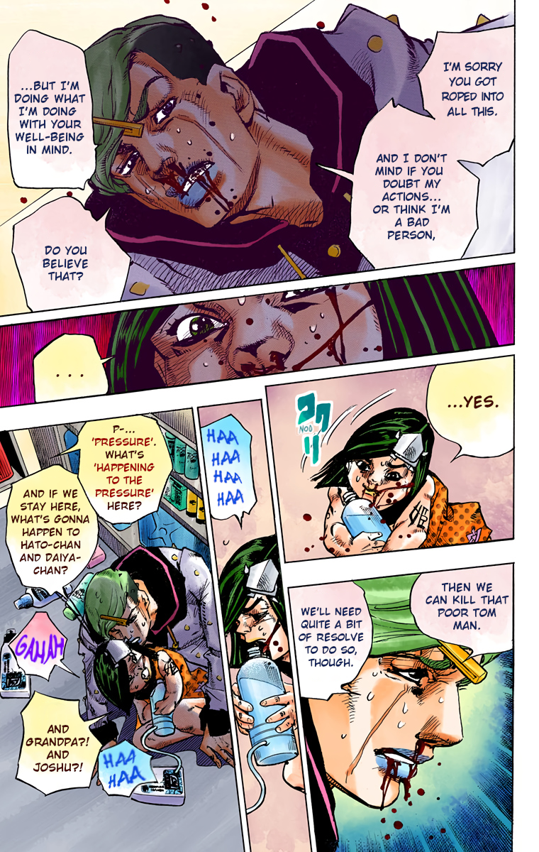 JoJo's Bizarre Adventure, Part 8: JoJolion Colored Manga