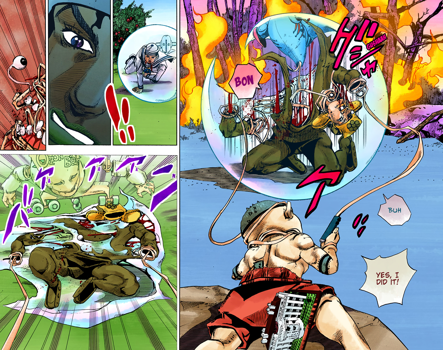 JoJo's Bizarre Adventure, Part 8: JoJolion Colored Manga