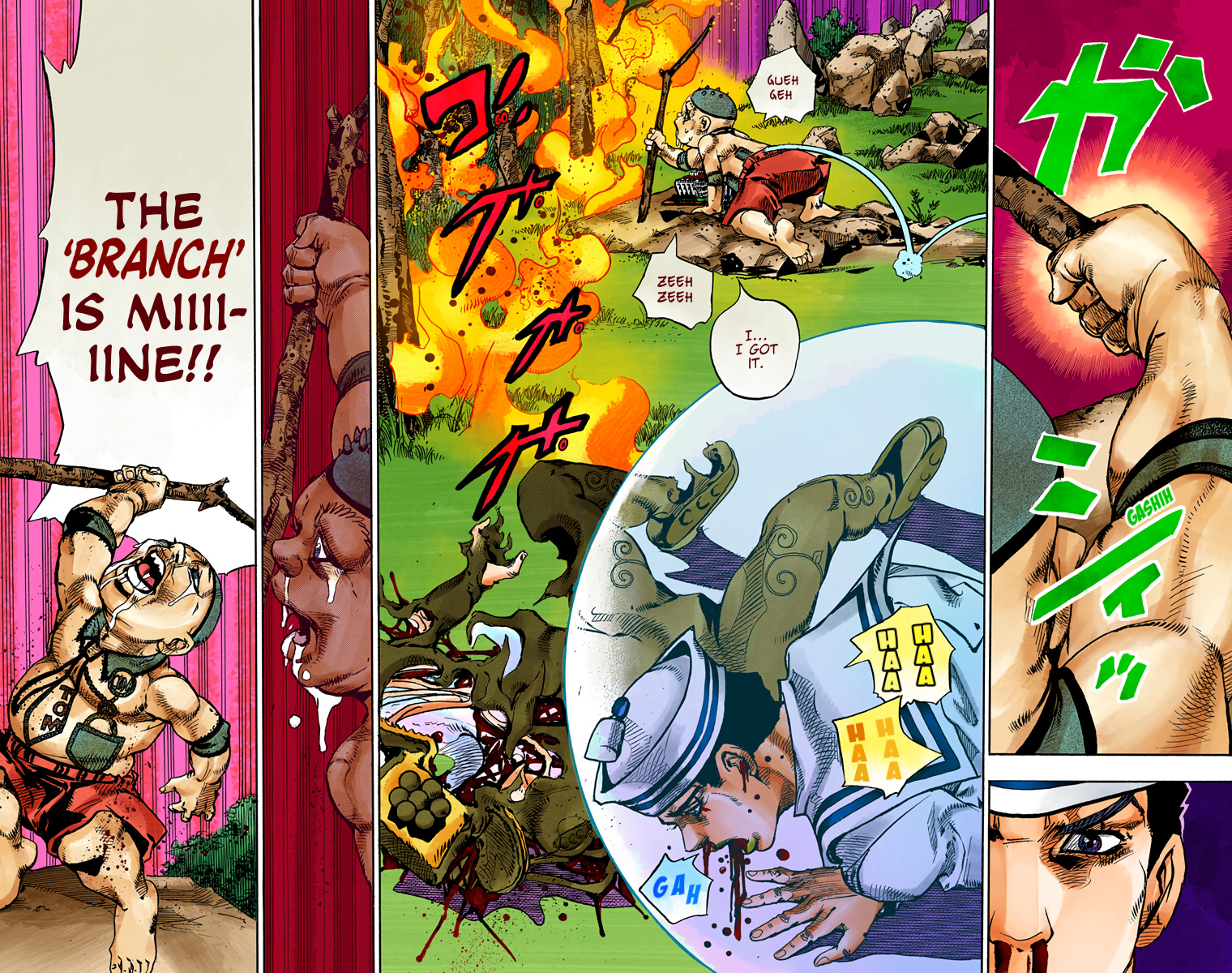 JoJo's Bizarre Adventure, Part 8: JoJolion Colored Manga