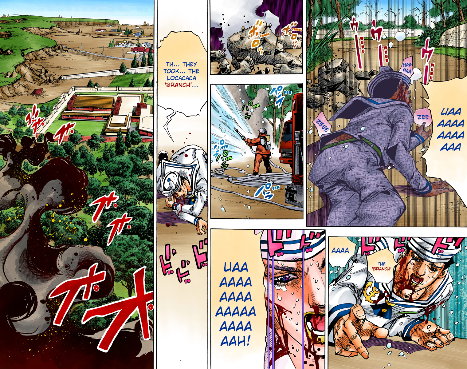 JoJo's Bizarre Adventure, Part 8: JoJolion Colored Manga