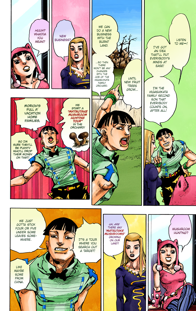 JoJo's Bizarre Adventure, Part 8: JoJolion Colored Manga