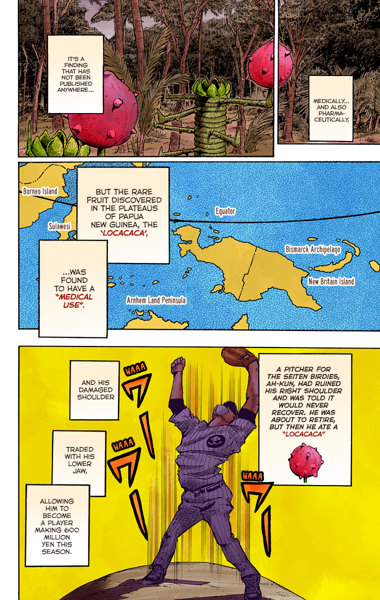 JoJo's Bizarre Adventure, Part 8: JoJolion Colored Manga