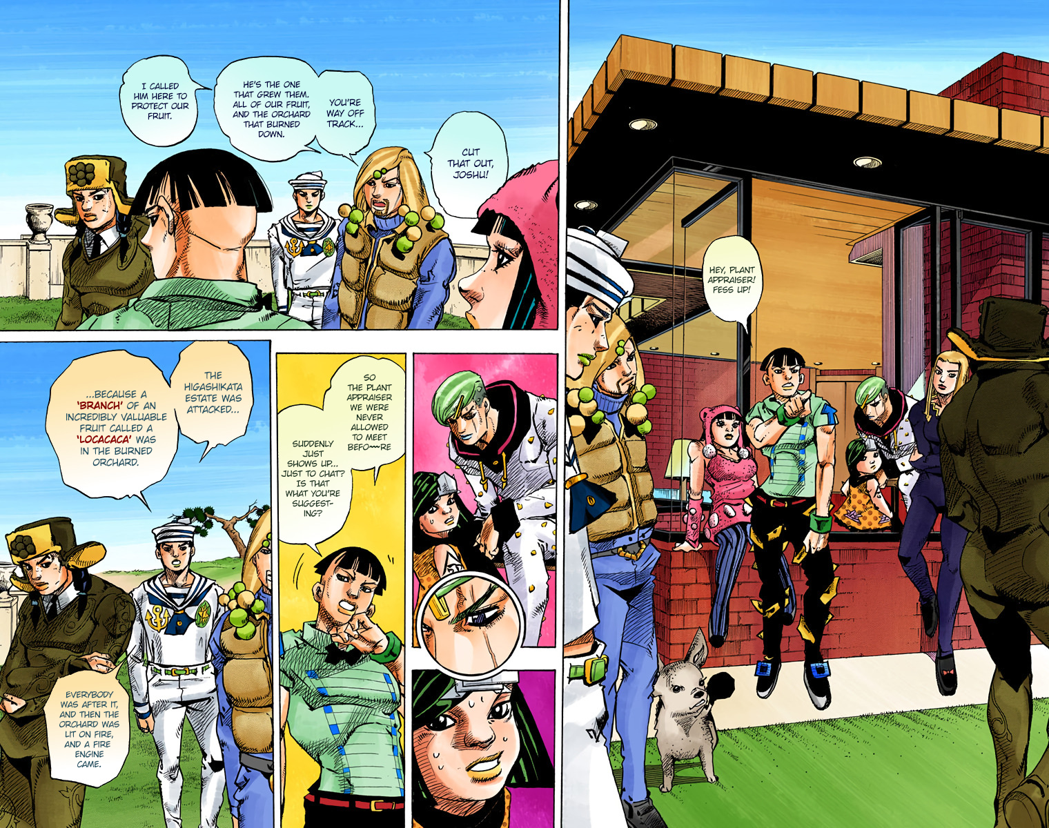 JoJo's Bizarre Adventure, Part 8: JoJolion Colored Manga