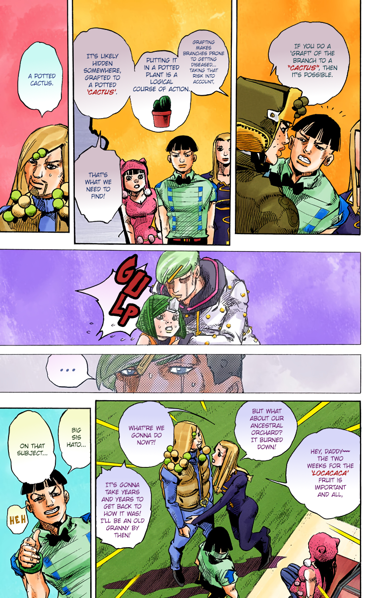 JoJo's Bizarre Adventure, Part 8: JoJolion Colored Manga