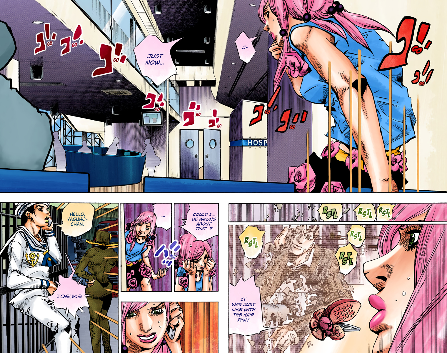 JoJo's Bizarre Adventure, Part 8: JoJolion Colored Manga