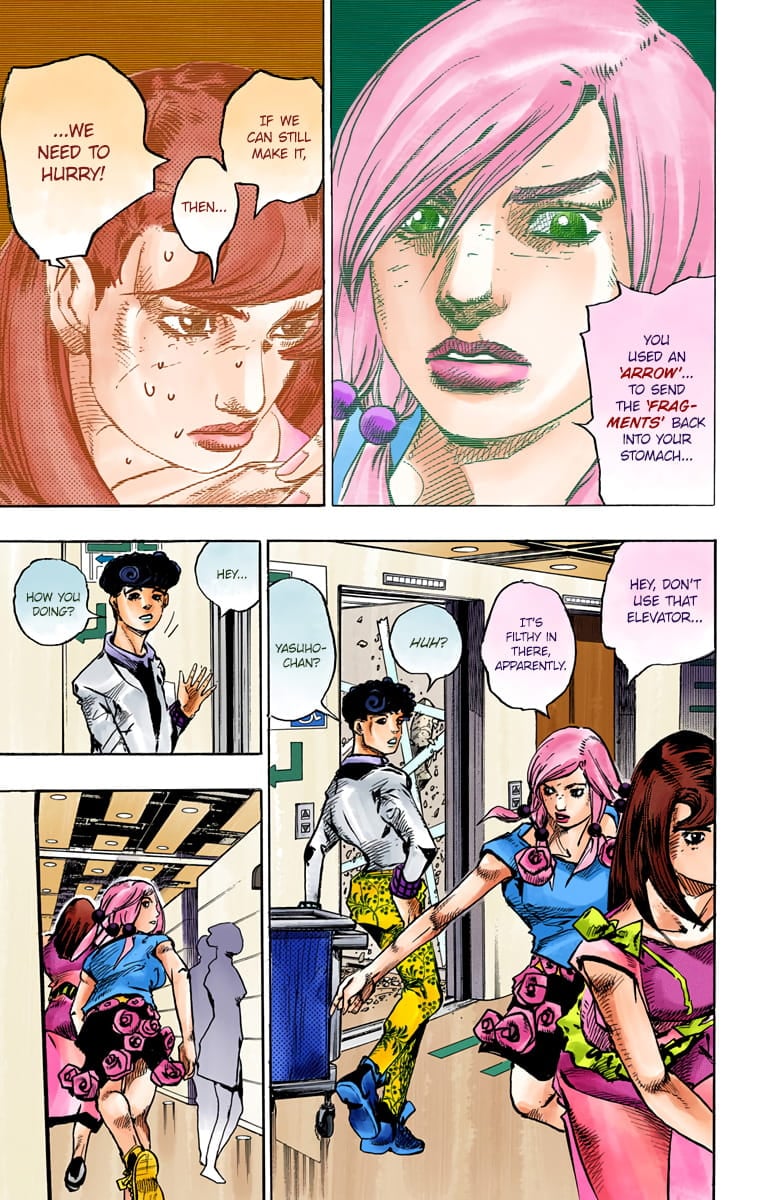 JoJo's Bizarre Adventure, Part 8: JoJolion Colored Manga