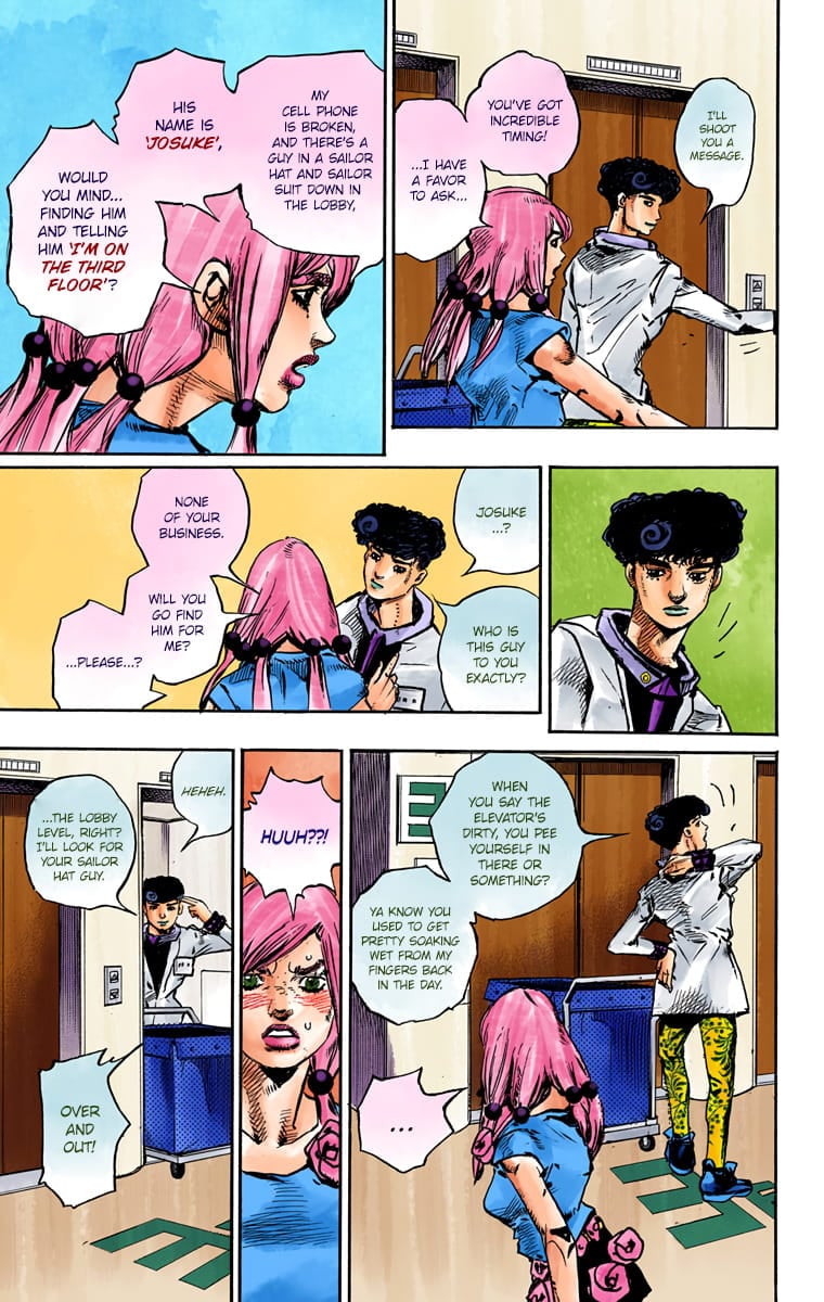 JoJo's Bizarre Adventure, Part 8: JoJolion Colored Manga