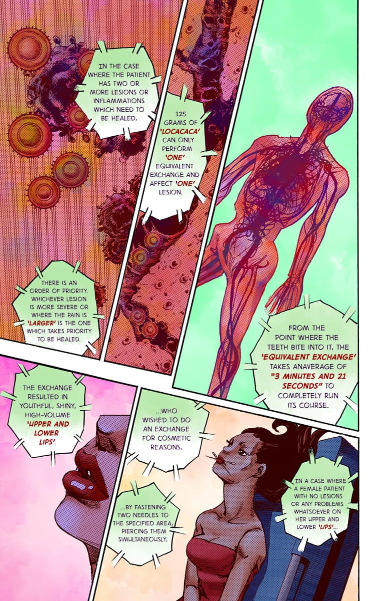 JoJo's Bizarre Adventure, Part 8: JoJolion Colored Manga