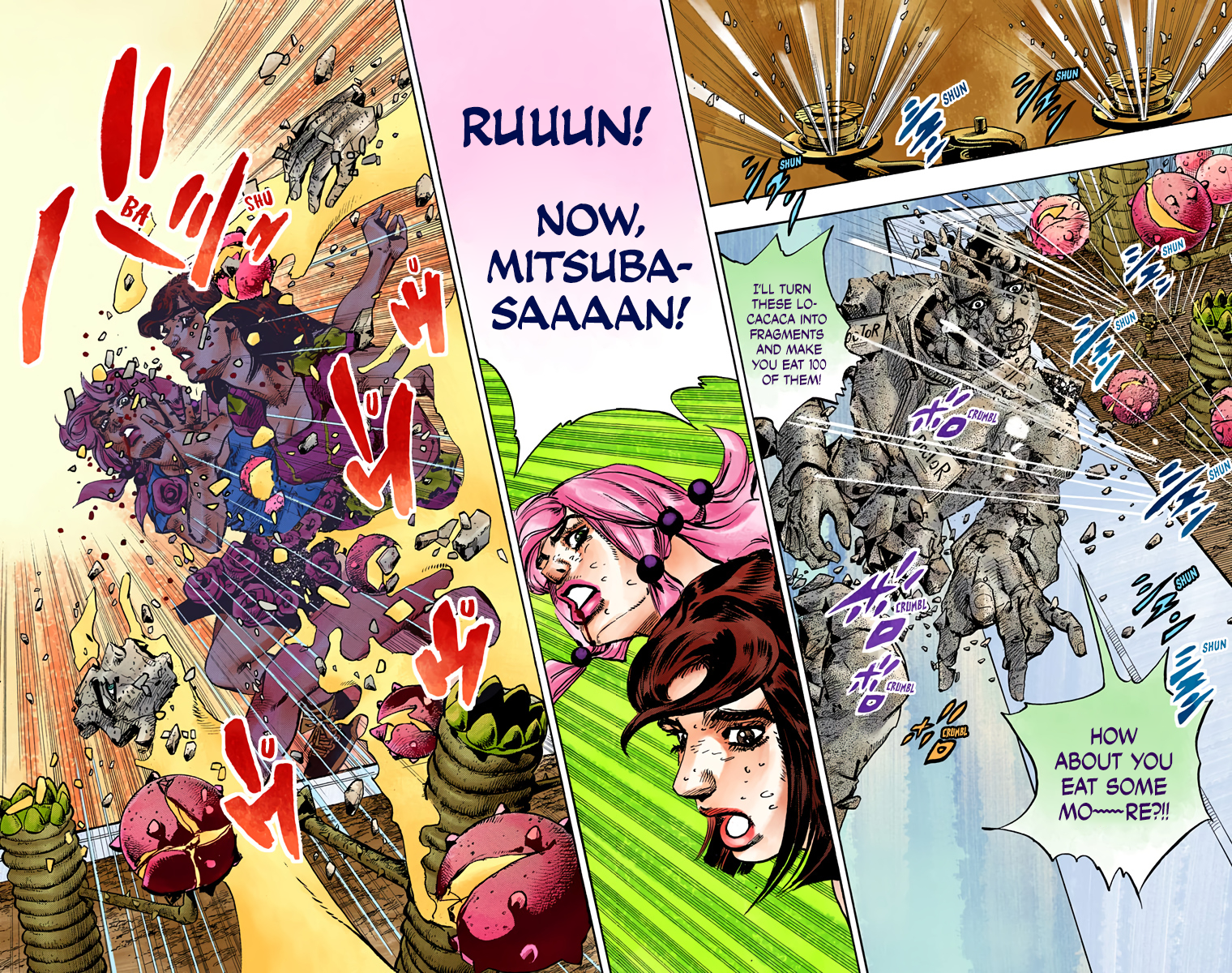 JoJo's Bizarre Adventure, Part 8: JoJolion Colored Manga