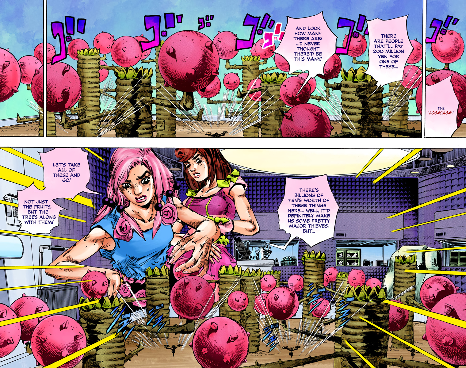 JoJo's Bizarre Adventure, Part 8: JoJolion Colored Manga