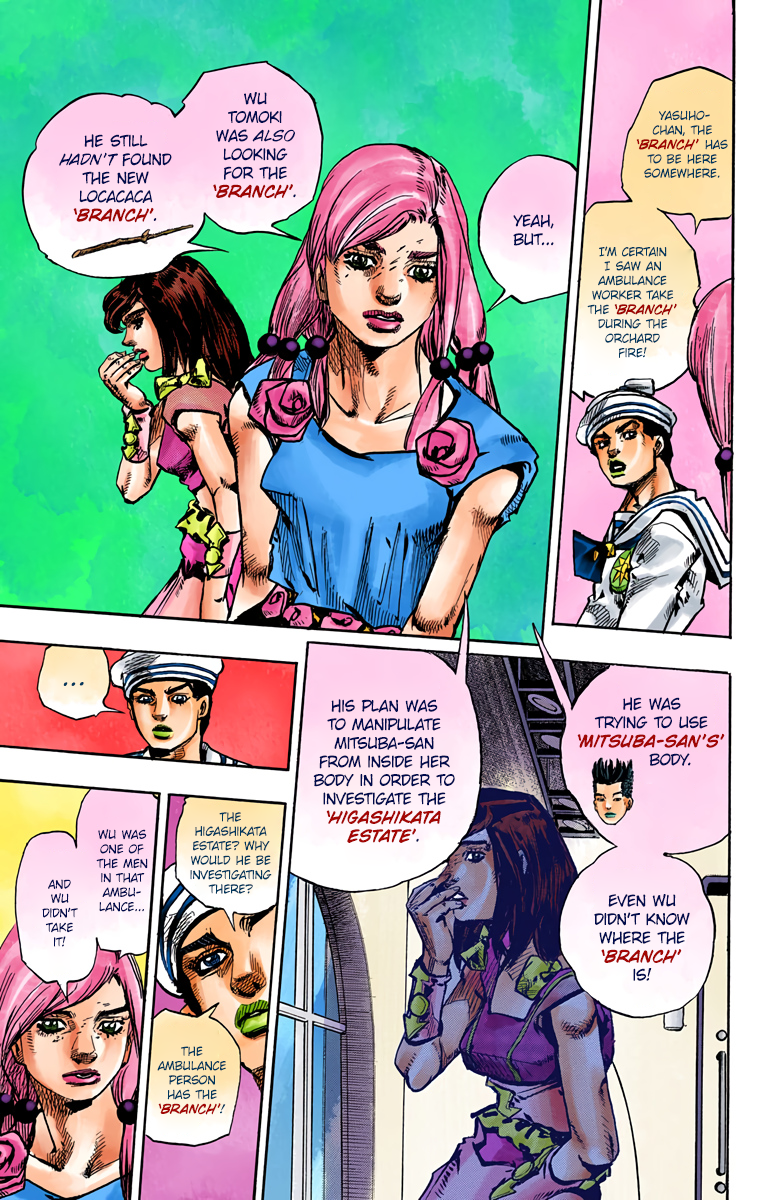 JoJo's Bizarre Adventure, Part 8: JoJolion Colored Manga