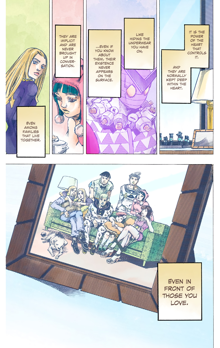 JoJo's Bizarre Adventure, Part 8: JoJolion Colored Manga