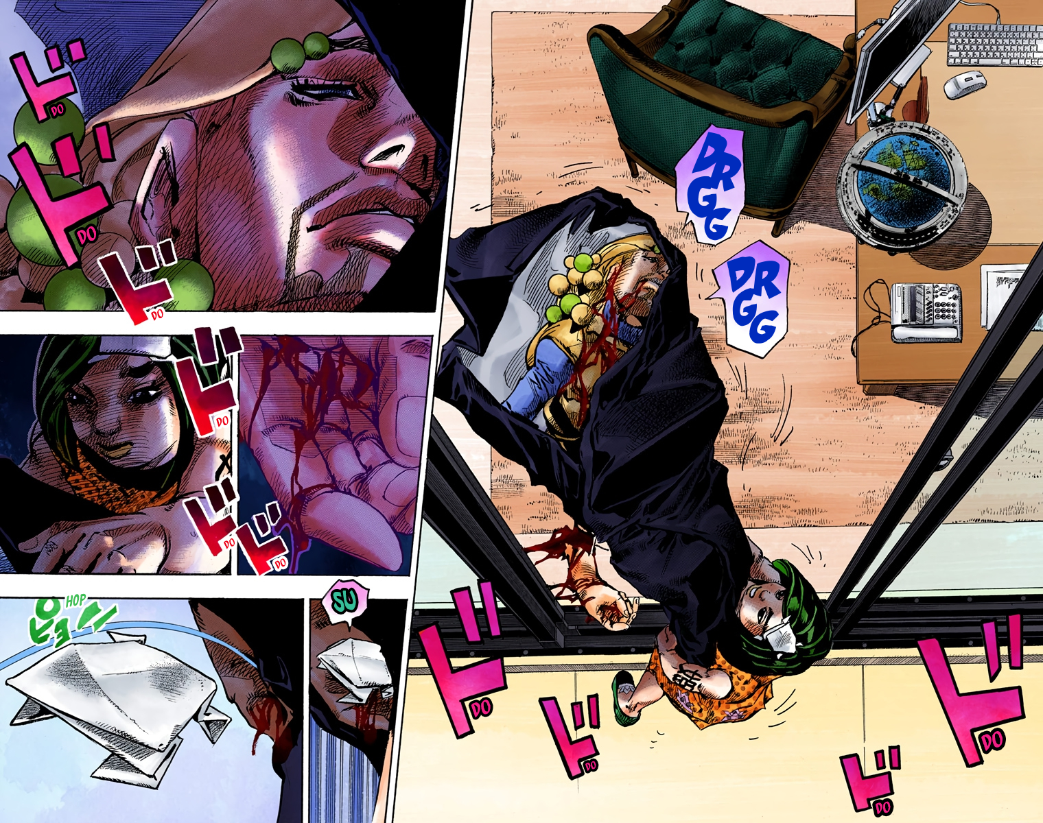 JoJo's Bizarre Adventure, Part 8: JoJolion Colored Manga