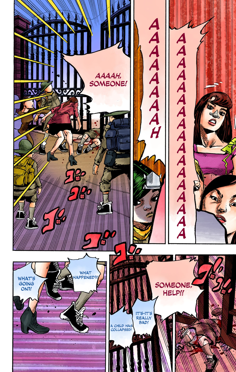 JoJo's Bizarre Adventure, Part 8: JoJolion Colored Manga