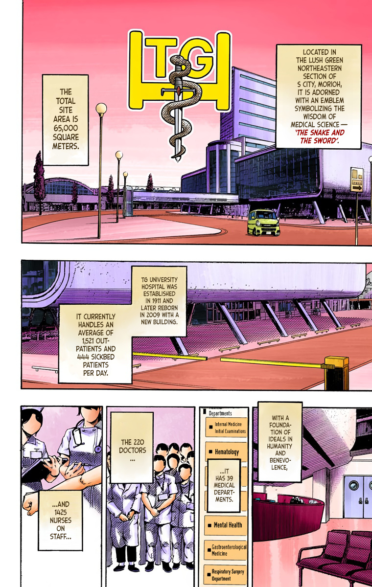 JoJo's Bizarre Adventure, Part 8: JoJolion Colored Manga