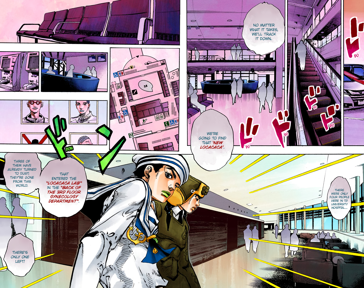 JoJo's Bizarre Adventure, Part 8: JoJolion Colored Manga
