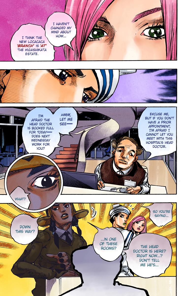 JoJo's Bizarre Adventure, Part 8: JoJolion Colored Manga