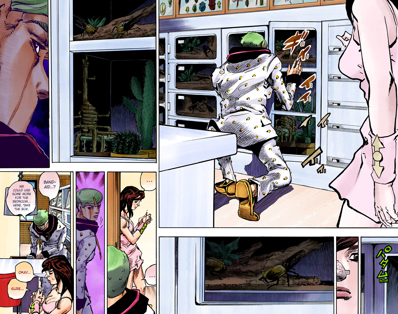 JoJo's Bizarre Adventure, Part 8: JoJolion Colored Manga