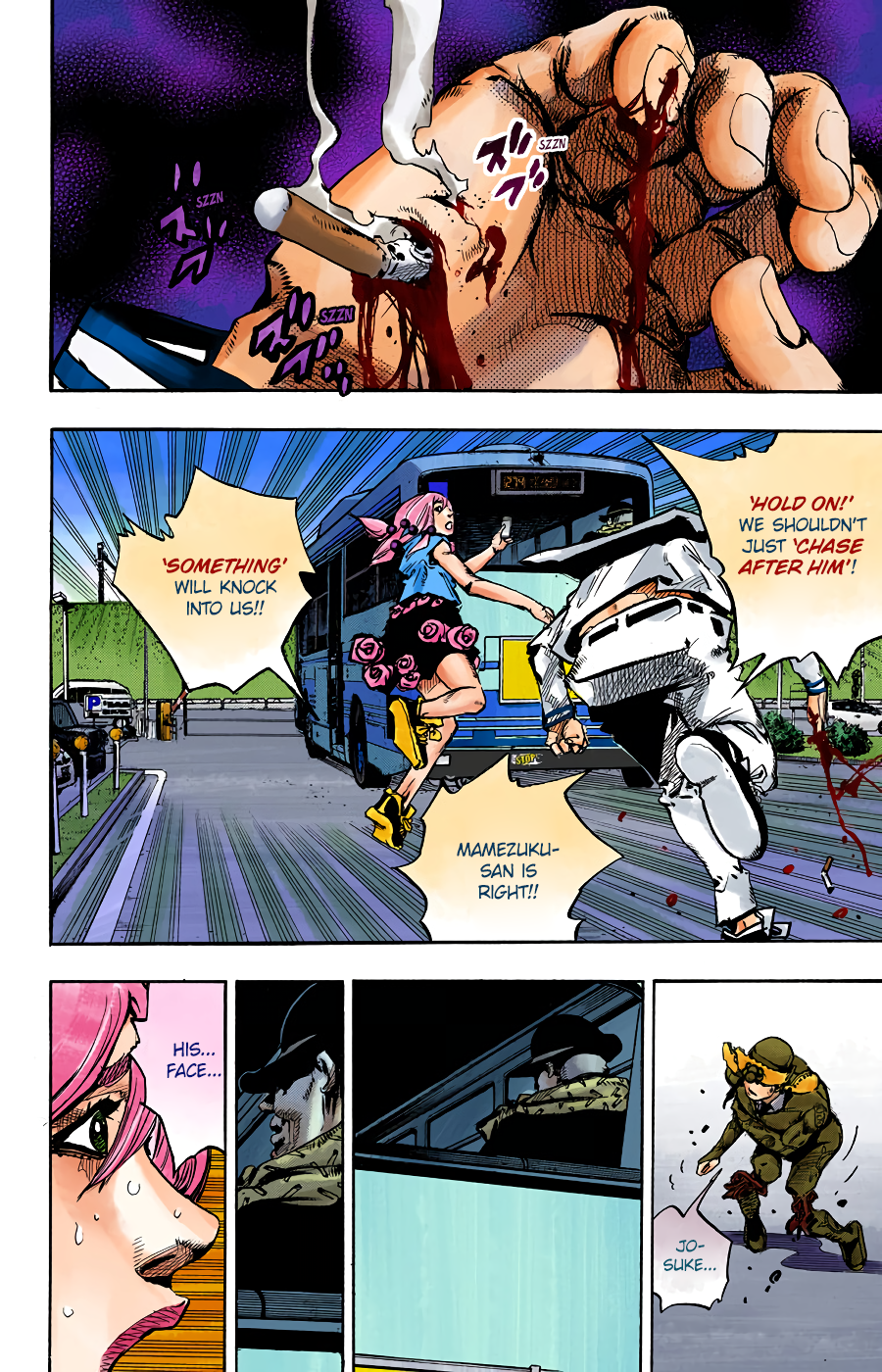 JoJo's Bizarre Adventure, Part 8: JoJolion Colored Manga