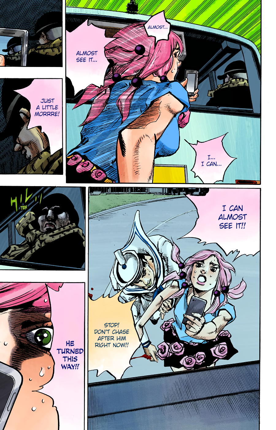 JoJo's Bizarre Adventure, Part 8: JoJolion Colored Manga